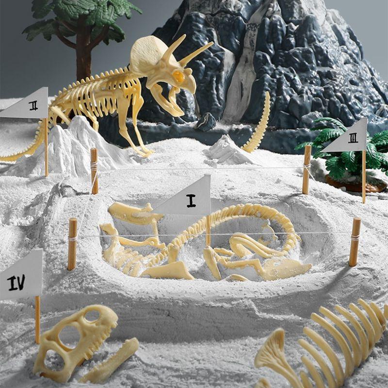 Brinquedo Fóssil Escavação – Aventura Dinossauro