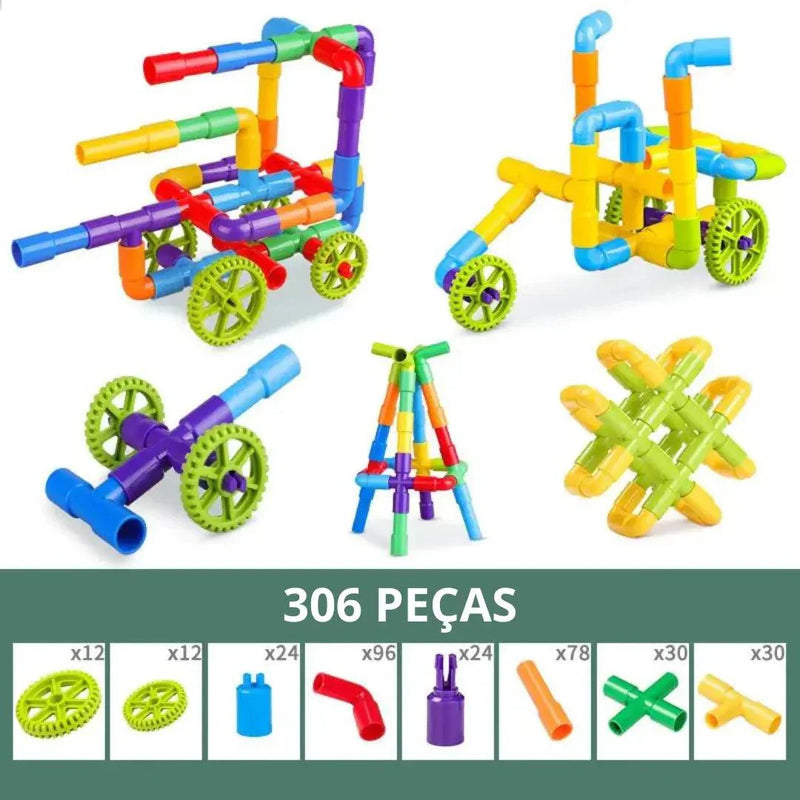 Tubos de Montar Montessori