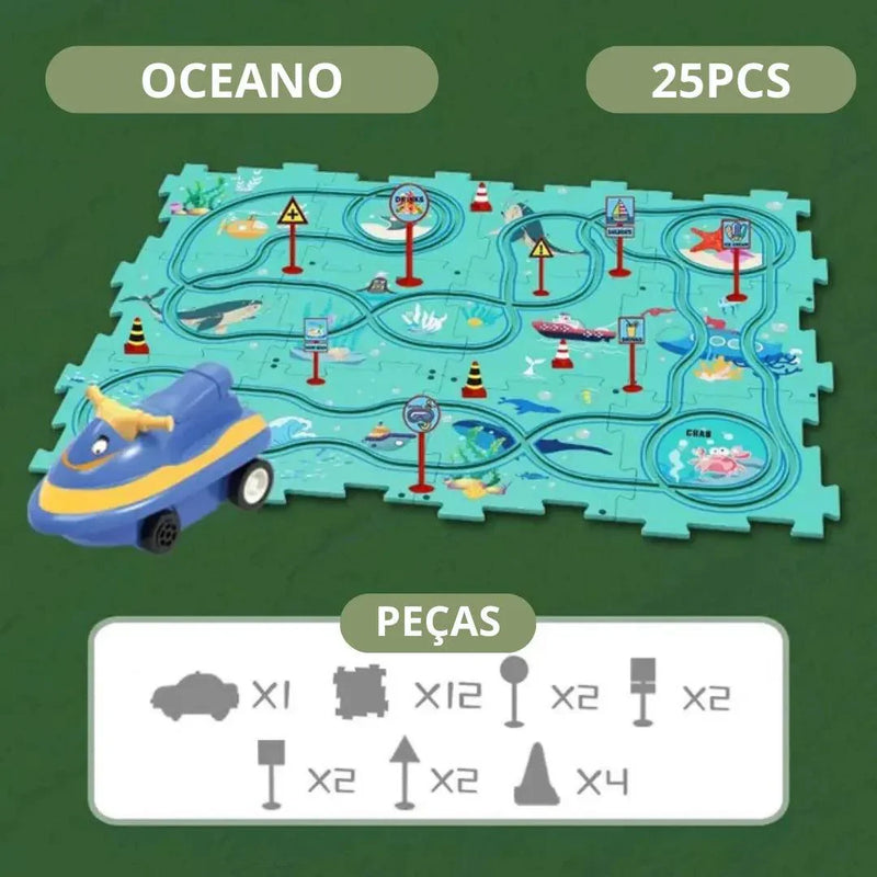 Pista De Quebra-Cabeça Mind